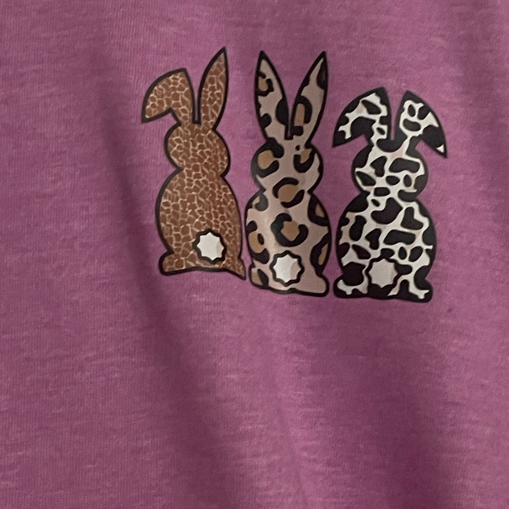 Easter Bunny T-Shirt 
Frt & Back Print